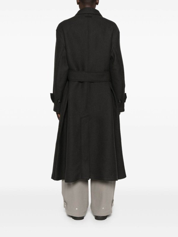 AMI PARIS buy online 膝丈コート - グレー