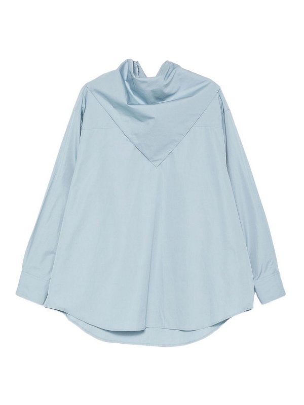 AMI PARIS: shirts - Bandana Cotton Shirt