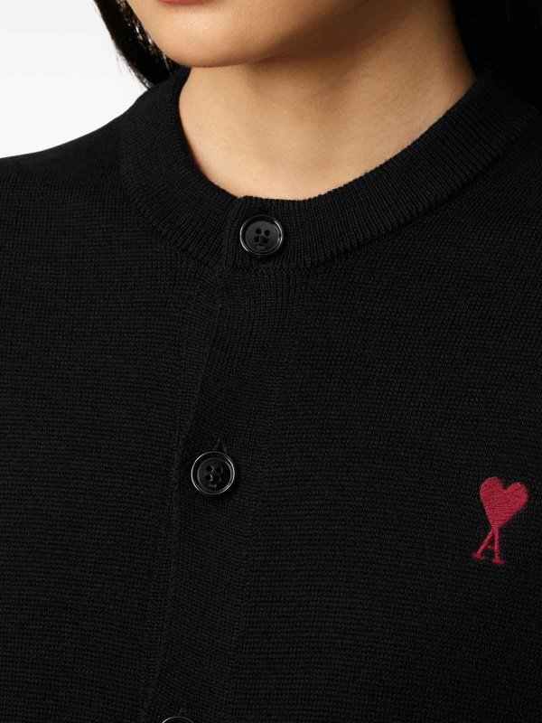 The Best Shops AMI PARIS: カーディガン - カーディガン - 黒