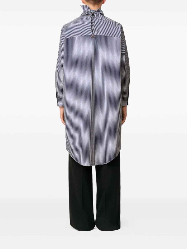 The Best Shops AMI PARIS: knee length dresses - Bandana Cotton Dress