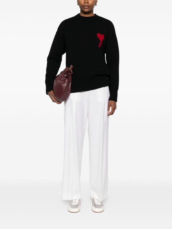 AMI PARIS buy online Cardigan in lana Ami De Coeur