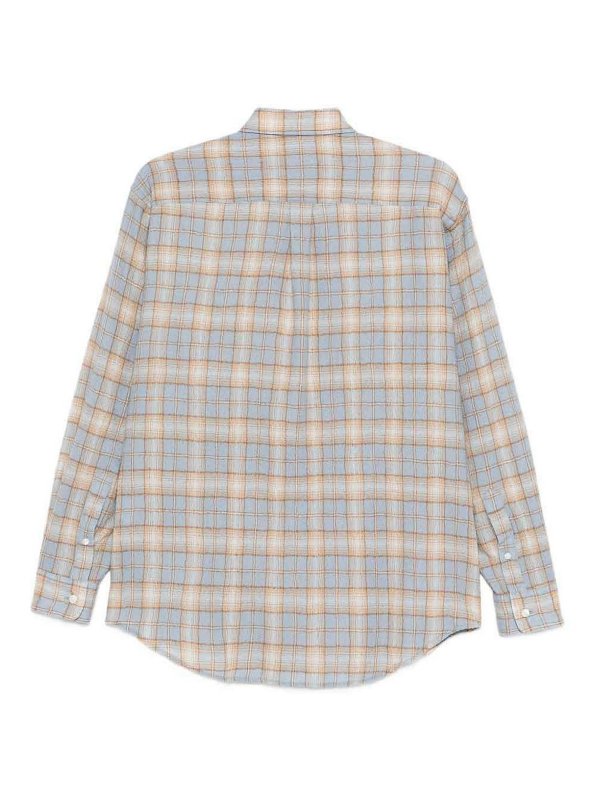 The Best Shops AURALEE: shirts - Checked Wool Shirt