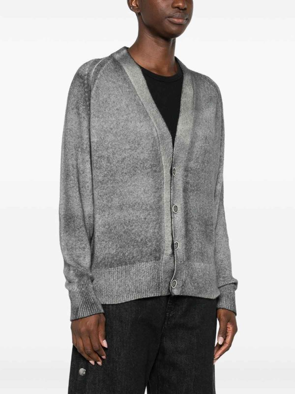 AVANT-TOI buy online Wool And Cashmere V-Necked Cardigan