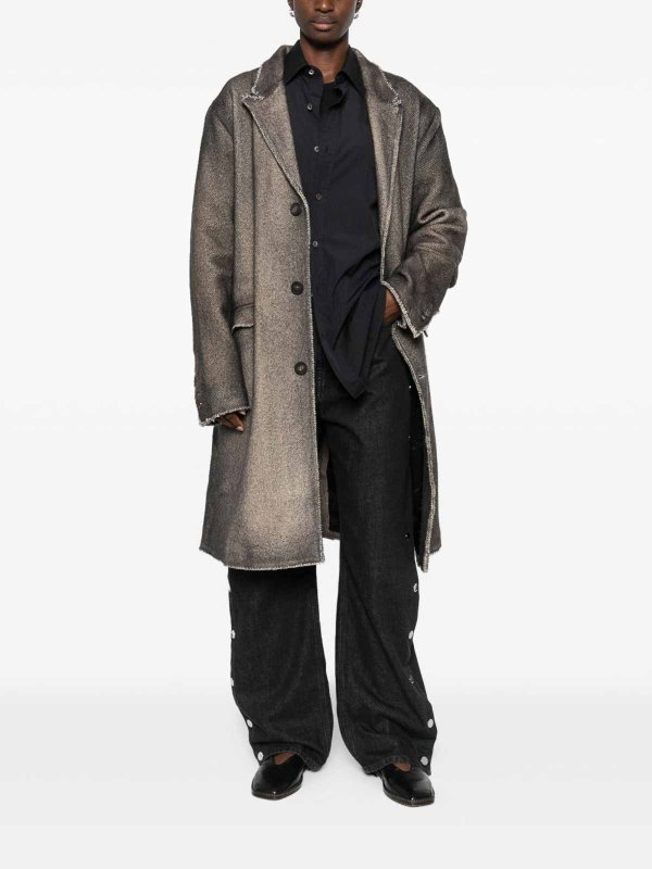 AVANT-TOI: ニーレングスコート online - 膝丈コート - ブラウン