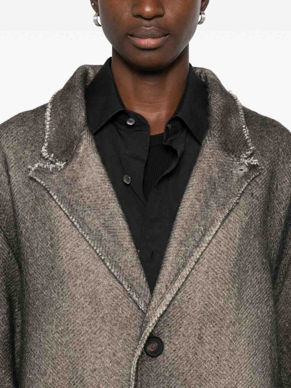 AVANT-TOI buy online 膝丈コート - ブラウン