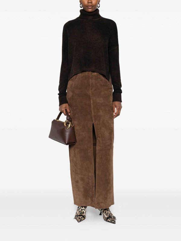 Suéter Con Cuello Alto - Marrón shop online: BASE