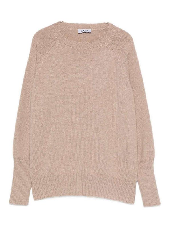 BASE: Pull col rond - Pull Col Rond - Beige