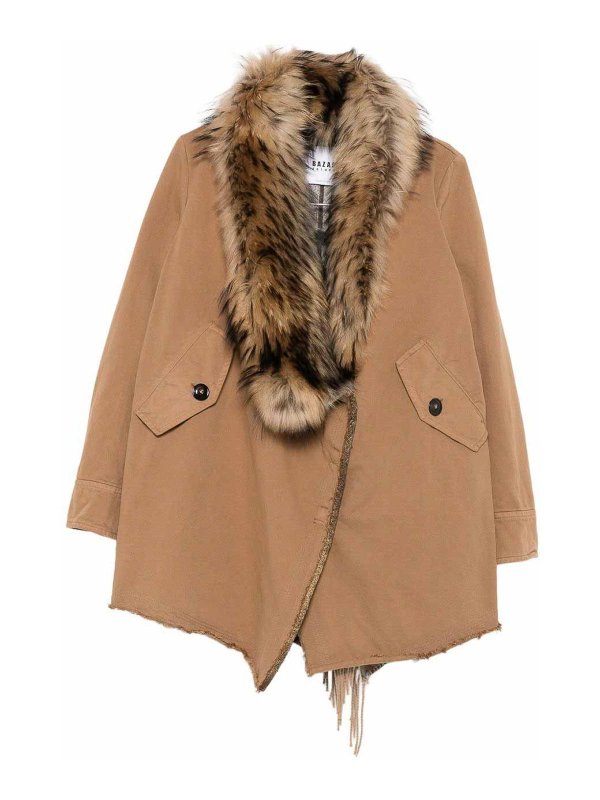 BAZAR DELUXE: Parkas - Parka - Camel