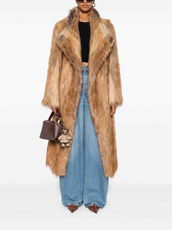 B&B COUTURE: 毛皮＆シアリングコート online - 毛皮/ムートンコート - ライトブラウン