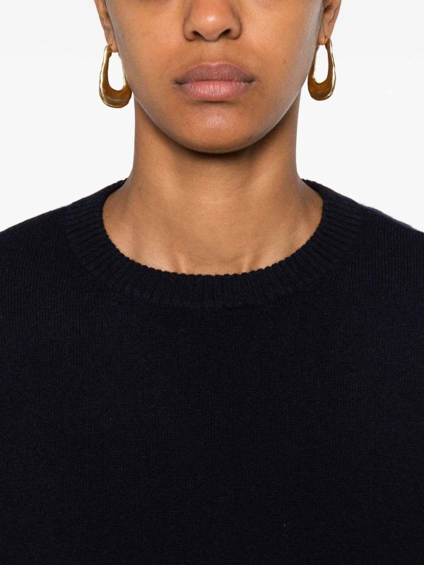 BE YOU: Suéteres con cuello pico online - Suéter Cuello Redondo - Azul