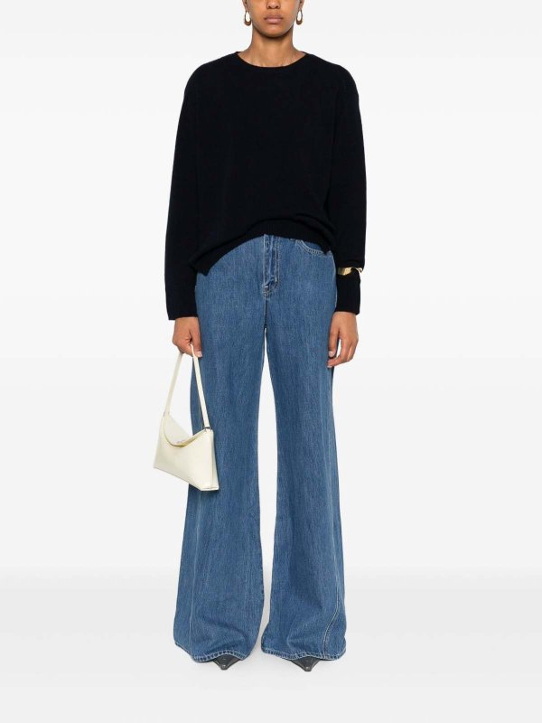 BE YOU buy online Rundhalspullover - Blau