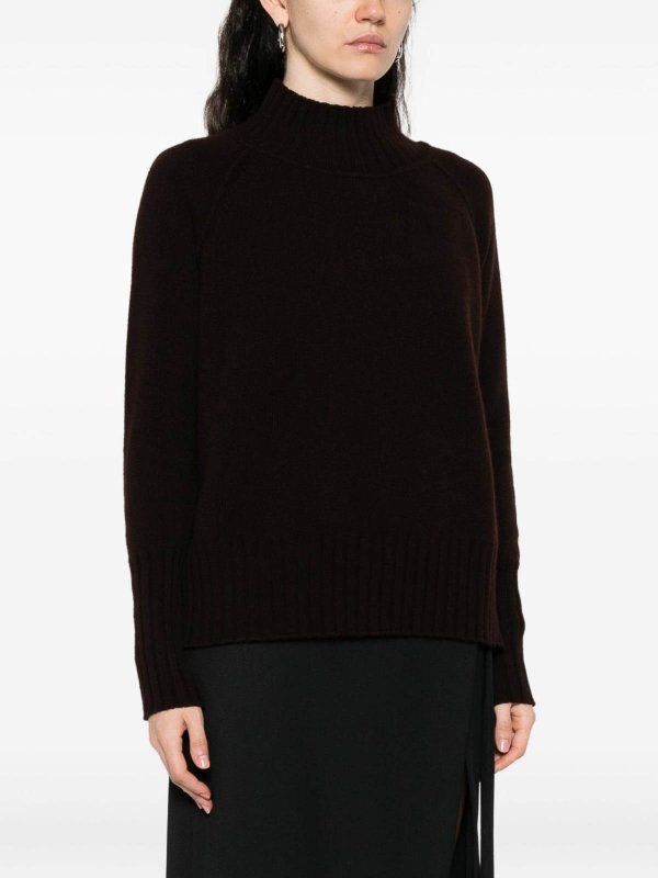 Suéter Con Cuello Alto - Marrón shop online: BE YOU