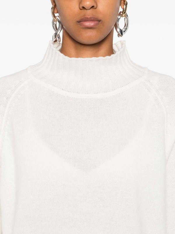 BE YOU: Col roulé & Col polo online - Pull Col Roulé - Blanc