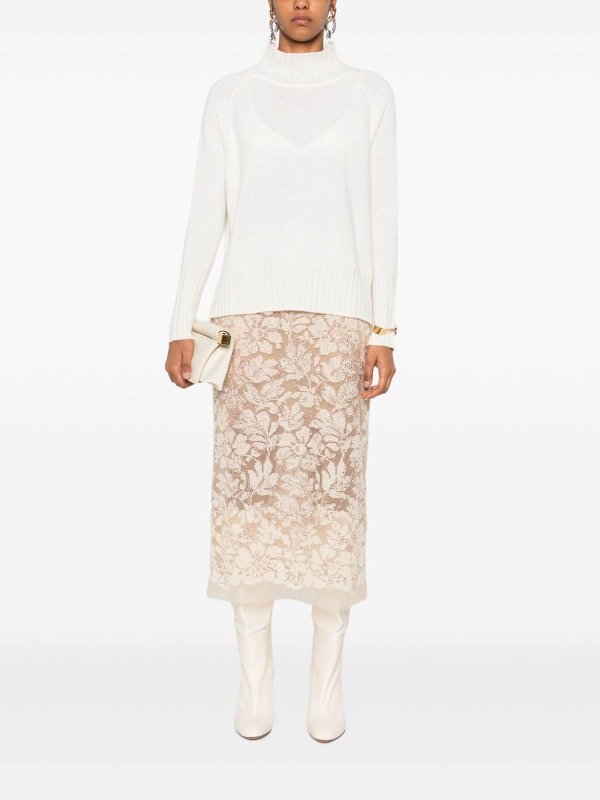 BE YOU buy online Pull Col Roulé - Blanc