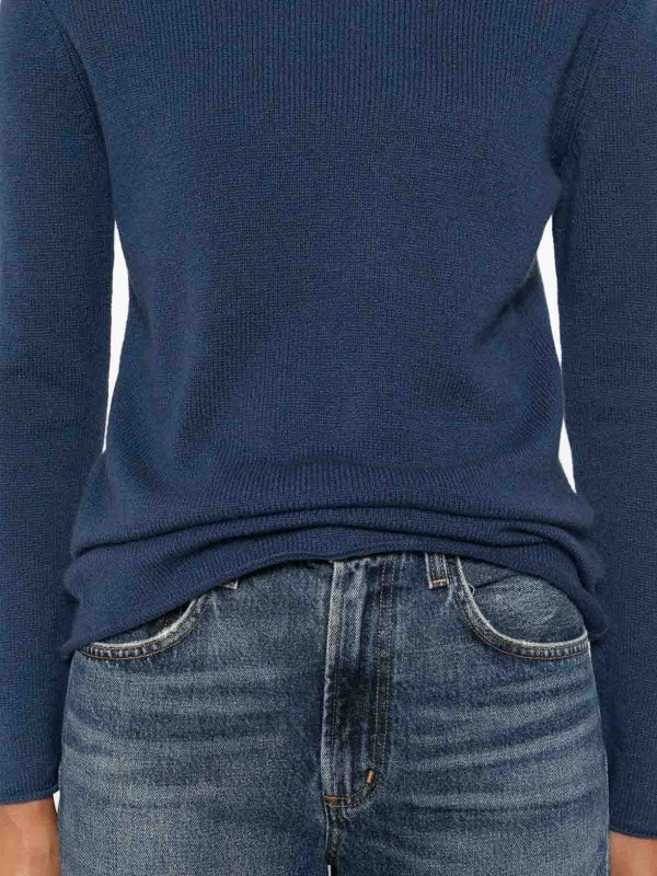 The Best Shops BE YOU: Cuellos altos y polos - Suéter Con Cuello Alto - Azul