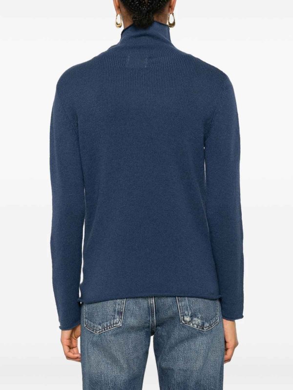 Suéter Con Cuello Alto - Azul shop online: BE YOU