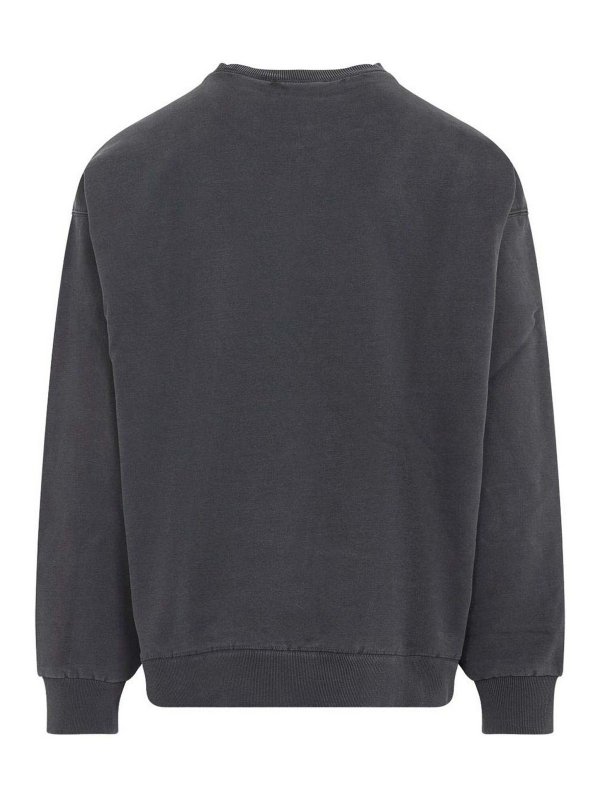 CARHARTT: crew necks online - Logo Crewneck Sweatshirt