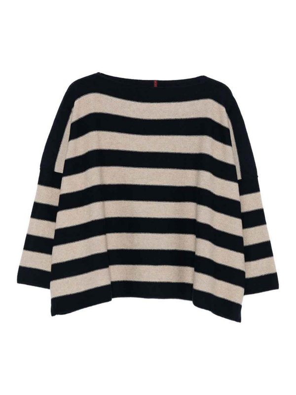 DANIELA GREGIS: boat necks - Wool Boat-Neck Sweater