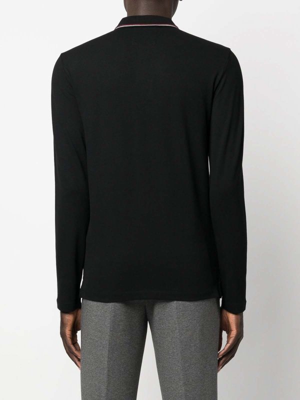 The Best Shops EMPORIO ARMANI: polo shirts - Logo Cotton Polo Shirt