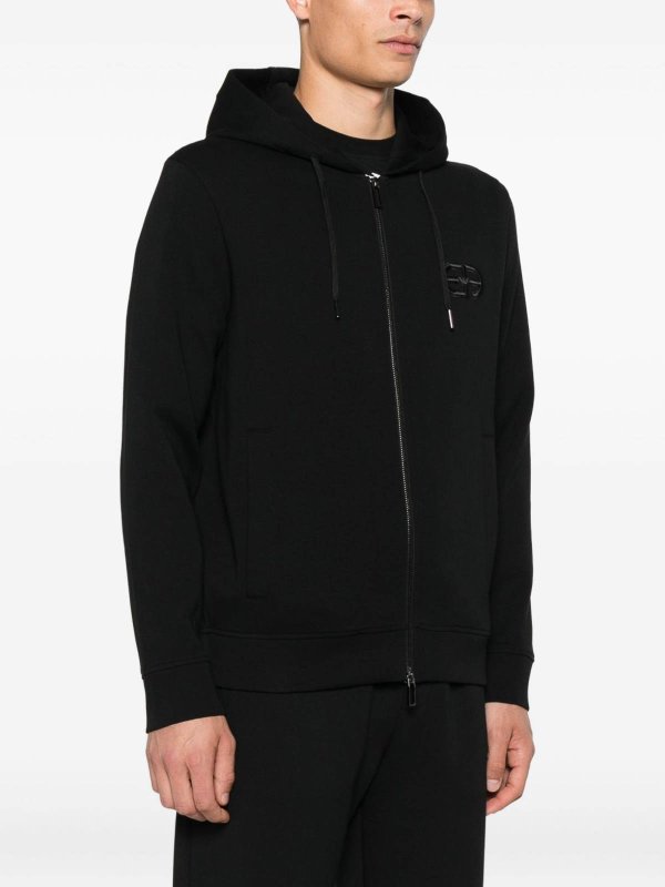 Logo Cotton Hoodie shop online: EMPORIO ARMANI