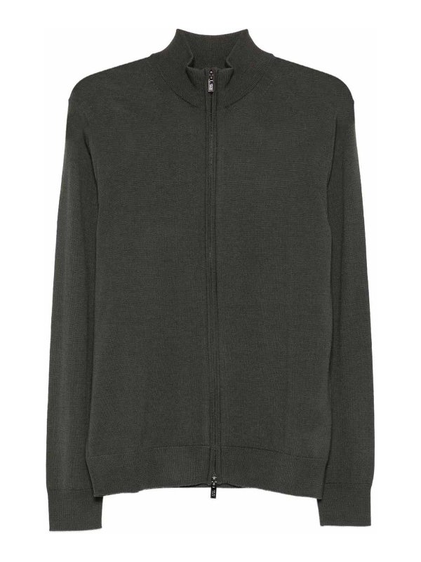 EMPORIO ARMANI: Cárdigans - Cárdigan - Verde