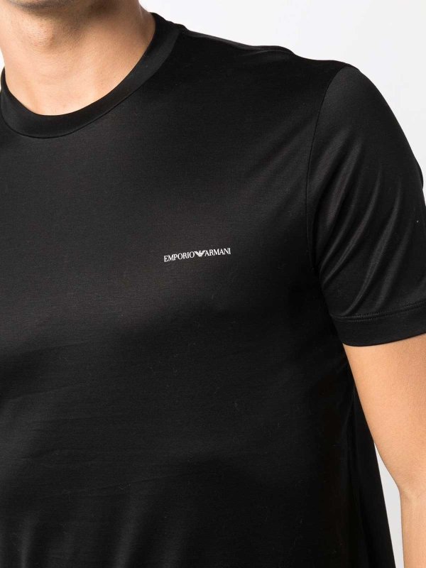 T-Shirt - Noir shop online: EMPORIO ARMANI