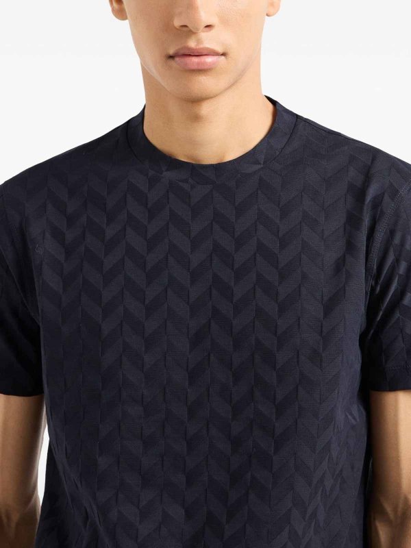 The Best Shops EMPORIO ARMANI: Tシャツ - Tシャツ - ブルー