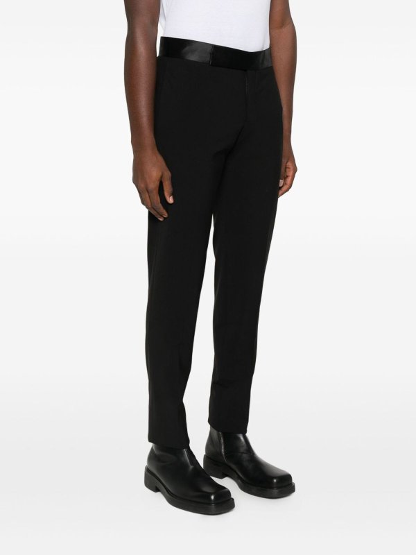 EMPORIO ARMANI: Pantaloni sartoriali online - Pantaloni raso