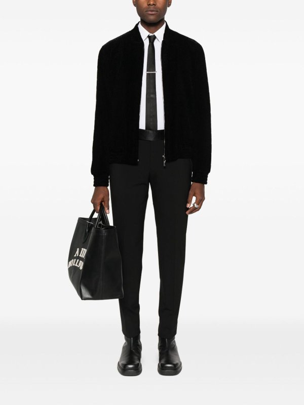 The Best Shops EMPORIO ARMANI: Pantaloni sartoriali - Pantaloni raso