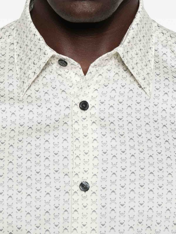 EMPORIO ARMANI: Camisas online - Camisa - Blanco