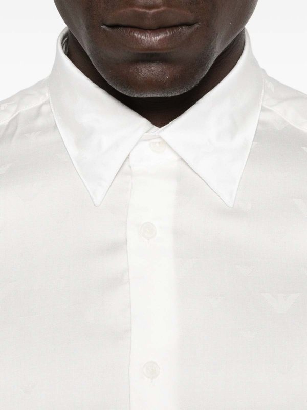 Camisa - Blanco shop online: EMPORIO ARMANI