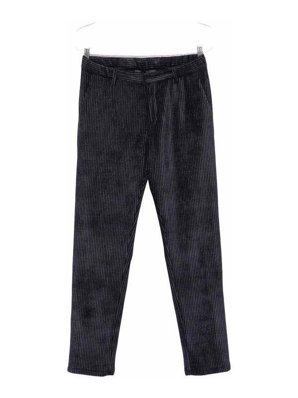 EMPORIO ARMANI: Pantalones casual - Pantalón Casual - Azul