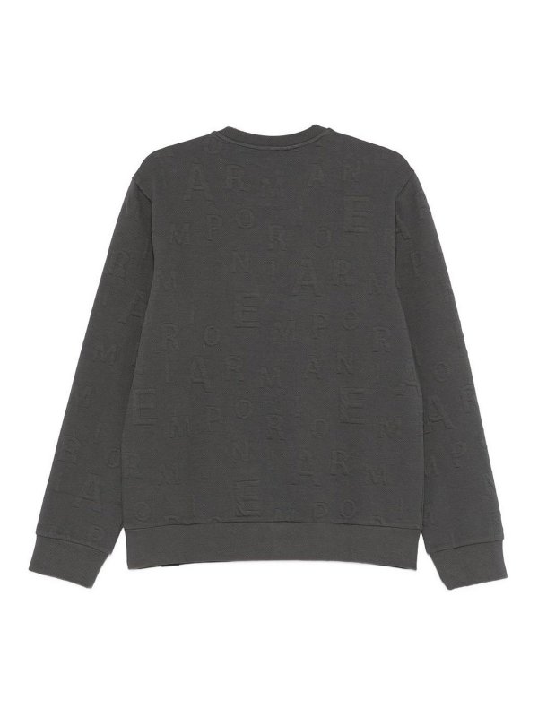 EMPORIO ARMANI: tracksuit bottoms online - Cotton Blend Tracksuit