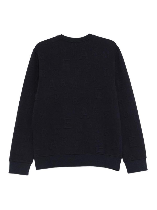 EMPORIO ARMANI: tracksuit bottoms online - Cotton Blend Tracksuit