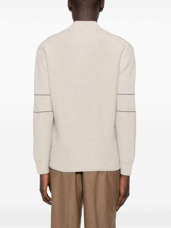 EMPORIO ARMANI buy online クルーネック - ベージュ