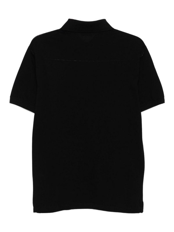 EMPORIO ARMANI: polo shirts online - Logo Cotton Polo Shirt