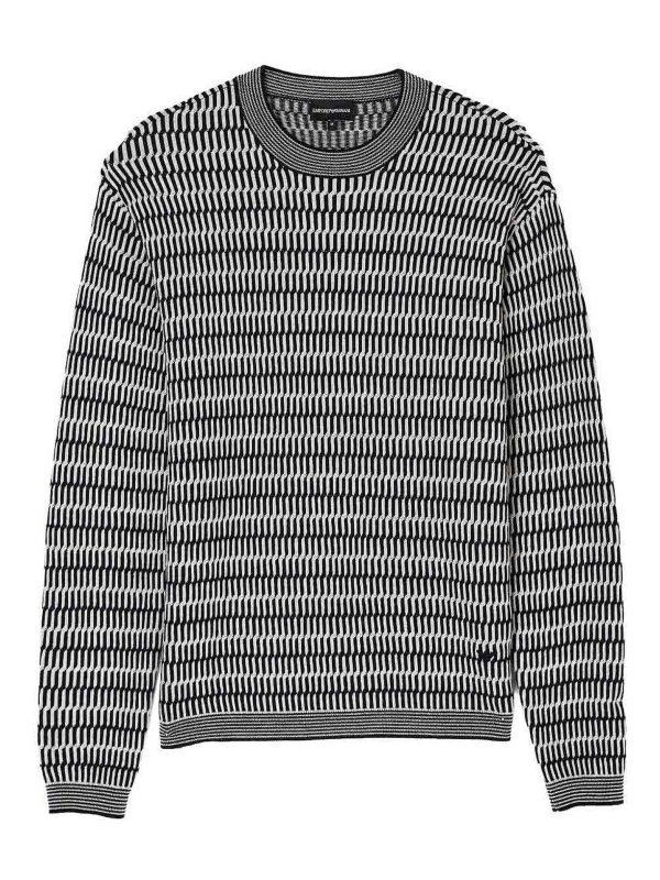 EMPORIO ARMANI: crew necks - Wool Crewneck Jumper
