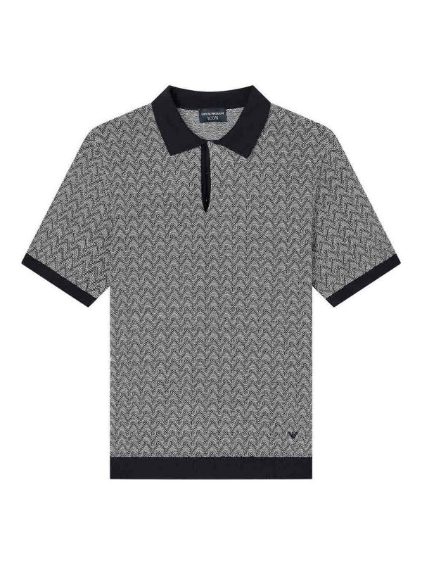 EMPORIO ARMANI: polo - Polo in cotone