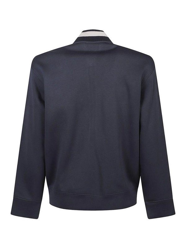 EMPORIO ARMANI: Sweatshirts & Sweaters online - Logo Zipped Sweatshirt