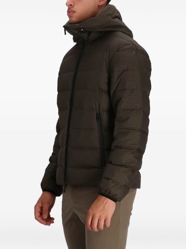 EMPORIO ARMANI: Vestes-rembourrees online - Blouson Rembourré - Vert