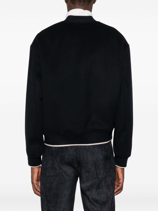 EMPORIO ARMANI buy online ボンバージャケット - ブルー