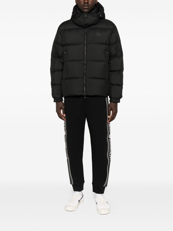 EMPORIO ARMANI: padded jackets online - Nylon Short Down Jacket