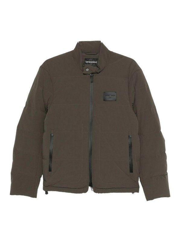 EMPORIO ARMANI: Cuellos altos y polos - Suéter Con Cuello Alto - Verde