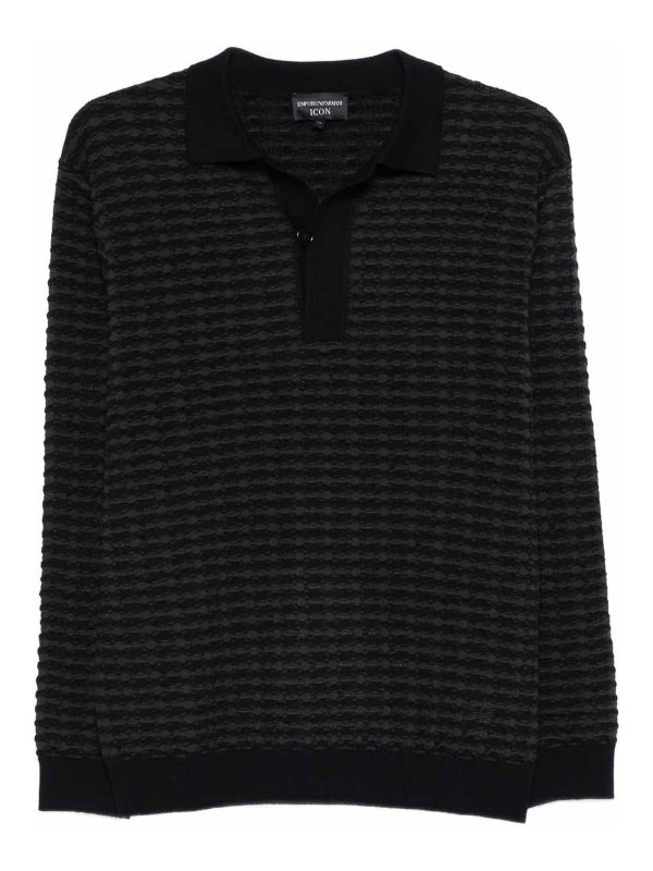 EMPORIO ARMANI: polo - Polo in lana