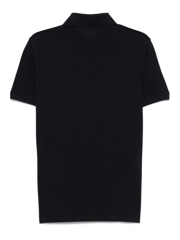 EMPORIO ARMANI: polo shirts online - Logo Cotton Polo Shirt