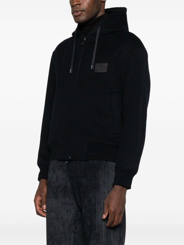 EMPORIO ARMANI: Vestes-rembourrees online - Blouson Rembourré - Bleu