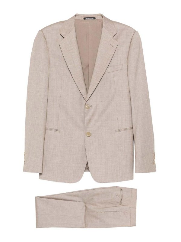 EMPORIO ARMANI: Costumes élégants - Costume De Cérémonie - Marron