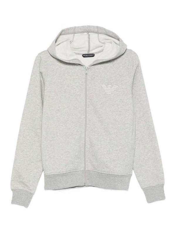 EMPORIO ARMANI: Sweatshirts und Pullover - Sweatshirt - Grau