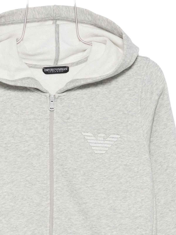 The Best Shops EMPORIO ARMANI: Sweatshirts und Pullover - Sweatshirt - Grau