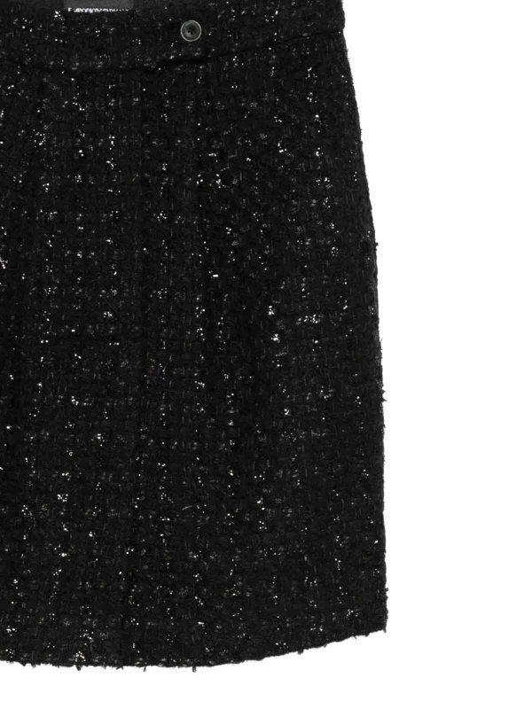 EMPORIO ARMANI: mini skirts online - Wool Blend Mini Skirt